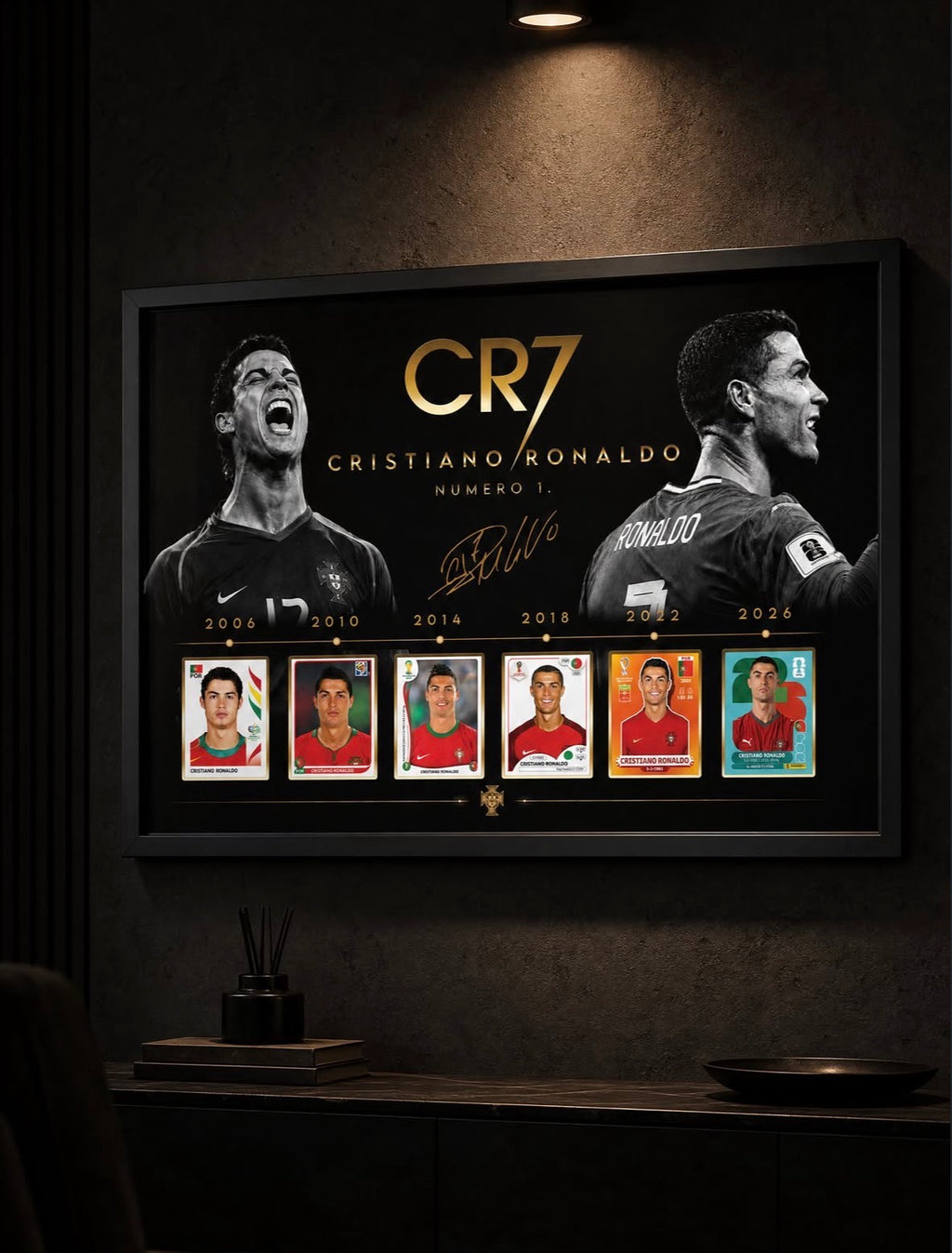 CR7 Flashback Porträt