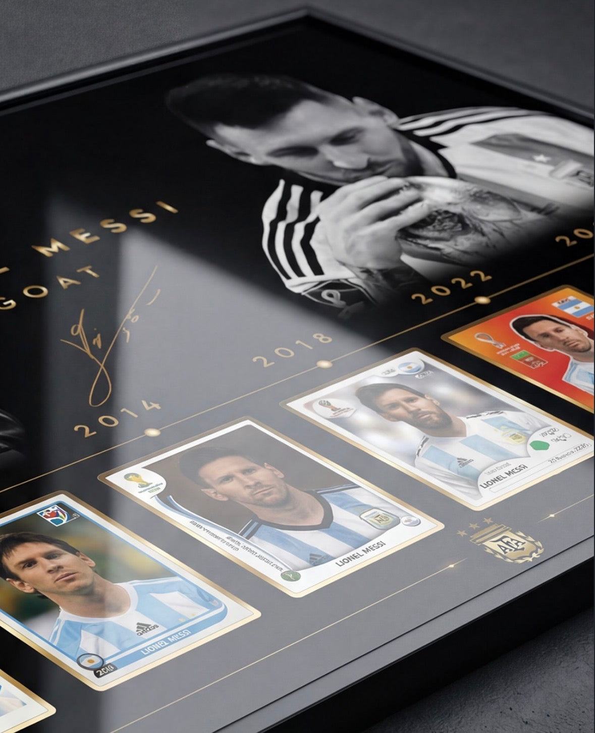 Messi Flashback Porträt