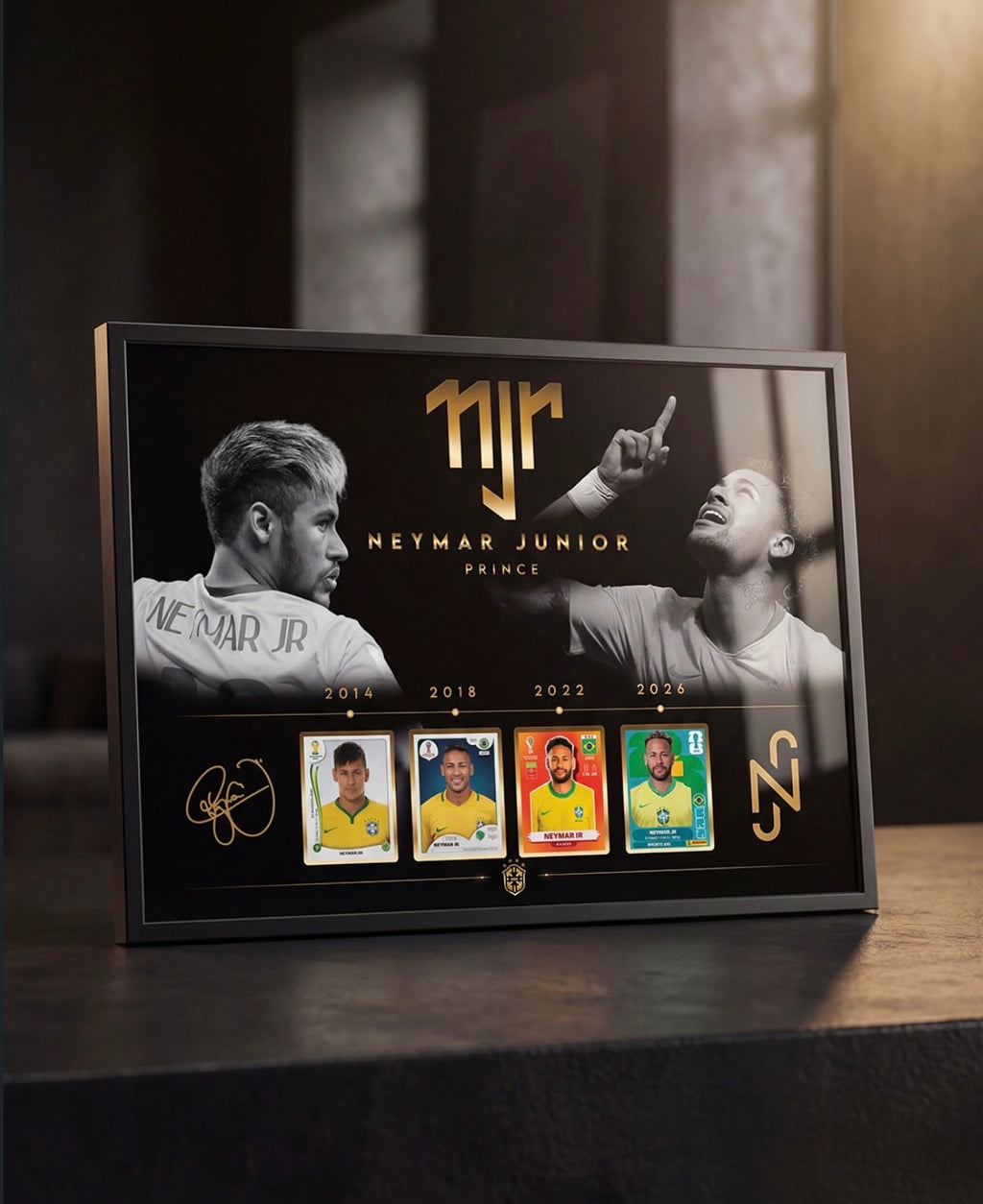 Neymar Flashback Porträt